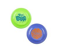 Wham-O Frisbee Fastback Pack de 2 Disques Volants, 23.75cm Jouet Léger Adapté aux Chiens pour Enfants Garçons Filles 5 Ans et Plus, Joueurs Professionnels, pour Plage Parc Jardin - 100g