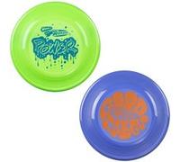 Wham-O Frisbee Fastback Pack de 2 Disques Volants, 23.75cm Jouet Léger Adapté aux Chiens pour Enfants Garçons Filles 5 Ans et Plus, Joueurs Professionnels, pour Plage Parc Jardin - 100g