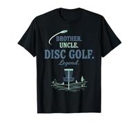 Frisbee Fun Brother Uncle Disc Golf Legend T-Shirt