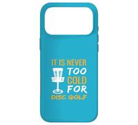 Frisbee Golf Design Il n'est jamais trop Froid pour Le Disc Golf Coque pour iPhone 17 Pro Max