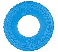 Frisbee pour chien - NERF - VP6830E - 25 4 CM - Résistant aux morsures - Bleu-Vert