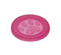 Frisbees en TPR pour chien Nobby Pet Paw Rose 22 cm