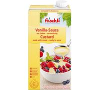 Frischli Sauce crème vanille arôme vanille le plus fin avec douceur 1000ml