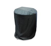 Frischluftküche Housse de protection ronde, grand polyester - Offre une protection pour les barbecues, sécurise le barbecue contre les intempéries, essentiel pour le maintien du barbecue en parfait