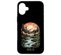 Frisco Colorado USA Scenic Mountain Sunset Style Vintage Coque pour iPhone 16 Plus