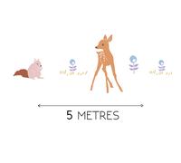 Frise adhésive Faon (5 m)