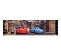 Frise auto-adhésive Cars Flash McQueen et Sally Carrera en ville de Disney 14CM X 5M Multicolore G