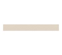 Frise Autocollante Beige à Pois Blanc 10 cm x 300 cm - Décoration Intérieure Facile à Poser - Adhésive Décorative pour Murs et Sols.