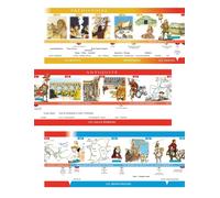 Caroline Bosch-Gregut & Laurent Bosch – Frise chronologique Cycle 3 : Préhistoire à nos jours – 2012