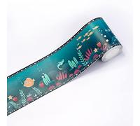 Frise de papier peint autocollant pour décoration murale, bordure de papier peint autocollante, bordure de sol en PVC, décoration d'intérieur pour chambre d'enfant, salle de classe ou salle de jeux,