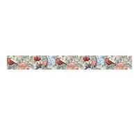 Frise décorative adhésive, frise william morris, nature, fleurs, oiseaux, 5 cm X 300 cm