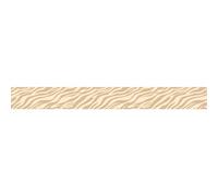 Frise décorative adhésive, zèbre chic pour tendance exotique moderne, 5 cm X 300 cm
