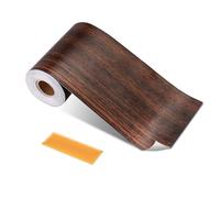 Frise Murale Adhesive,Frise Papier Peint Pour Mur Bordures Porte Cadre Cadre FenêTre Cadre DéCoration, Frise Murale Autocollante Pour Maison Salle De Bains Cuisine Salon Mur (Noyer,1000 * 10cm)