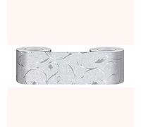 Frise Murale Autocollant Papier Peint Autocollant imperméable en PVC Plinthe Autocollant de cuisine et de salle de bain Décor Mural vigne 12cm X 500cm