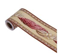 Frise Murale Autocollante 10 mètres PVC étanche taille ligne Style pastoral auto-adhésif mur plinthe papier peint salon décor frontière autocollant mural(13)