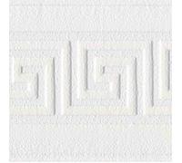 Frise murale - Only Borders - 8 - 5,00 m x 0,10 m - Blanc - Vinyle - Intérieur