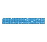 Frise piscine auto-collante Mosaïque 14 cm x 5 m