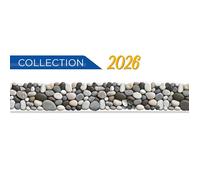 Frise piscine auto-collante Solane 24 cm x 5 m