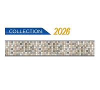 Frise piscine auto-collante Terra nova 14 cm x 5 m