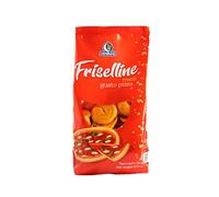 Friselline Pandiluna al Gusto Pizza- croûton idéal pour les amuse-gueules et alternative savoureuse au pain, paquet de 9 x 250 g