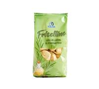 Friselline Pandiluna Olive et Romarin - à l'huile d'olive - croûton idéal pour les amuse-gueules et alternative savoureuse au pain, paquet de 9 x 250 g