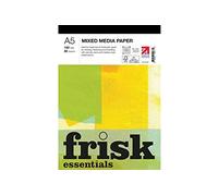 Frisk Essentials Bloc de 30 feuilles de papier 150 g/m² Blanc Format A5