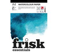 Frisk Essentials Bloc de papier aquarelle, blanc, A4