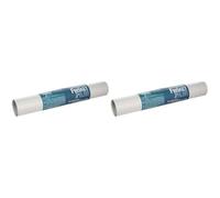 Frisket SA52802 Rouleau de film adhésif pelable brillant 381 mm x 3,66 m Transparent (Lot de 2)