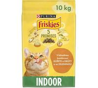 Friskies Indoor Pour Chats D'intérieur Avec Poulet Et Légumes 10 Kg