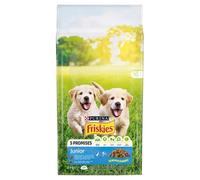FRISKIES Junior Poulet, lait & légumes, croquettes pour chiot 8 kg