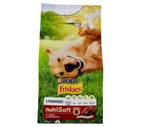 Friskies Nourriture sèche pour Chiens Nutrisoft, Poulet, 1,5 kg