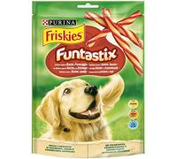 Friskies Purina Funtastix, Snacks, friandises, friandises pour Chiens, 6 sachets de 175 g