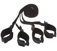 Frisky Ensemble de bondage de lit Noir 27x15x7