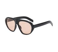 frissin Lunettes de soleil surdimensionnées en forme de crapaud pour femme - Protection UV400 - Grand cadre - Verres dégradés - Lunettes de soleil de luxe rétro - Pour l'extérieur, la rue, les voyages