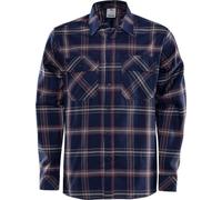 Fristads Chemise Flanelle manches longues 7421 MSF bleu marine M