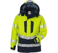Fristads Flamestat Haute Visibilité GORE-TEX PYRAD® Veste Cl.3 4095 GXE Haute Visibilité-Jaune/Marine XS