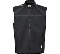 FRISTADS Fusion Veste softshell sans manches Noir Taille M : 100% polyester.