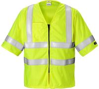 Fristads Gilet Flame haute visibilité Cl. 3 5023 FHA jaune de sécurité S/M