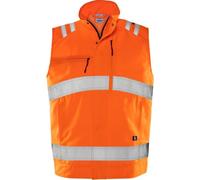 Fristads Gilet haute visibilité vert cl. 2 5067 GPLU orange haute visibilité XXL