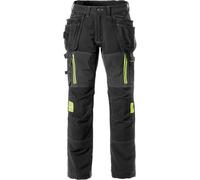 Fristads Pantalon d'artisanat stretch 2566 STP Noir C52