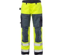 Fristads Pantalon Flame Haute Visibilité Cl. 2 2585 FLAM Jaune de Sécurité/Marine D100
