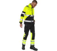 Fristads 127731 Workwear Pantalon haute visibilité pour homme - Jaune - Large