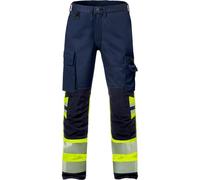 Fristads Pantalon stretch haute visibilité cl. 1 2705 PLU jaune haute visibilité/marine C66