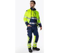 Fristads Pantalon stretch High Vis Green Kl. 1 2643 GSTP Haute visibilité orange/marine D100