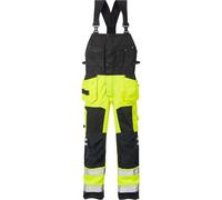 Fristads Salopette de sécurité haute visibilité Cl. 2 1014 PLU Jaune de sécurité/Noir D112