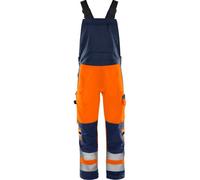 Fristads Salopette haute visibilité Green Cl. 2 1030 GPLU haute visibilité orange/marine C66