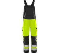 Fristads Salopette haute visibilité Green Cl. 2 1030 GPLU jaune/noir de sécurité C44
