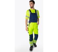 Fristads Salopette stretch High Vis Green cl. 2 1031 GSTP Orange/Marine C148