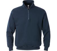 Fristads Sweat-shirt zippé Acode 1737 SWB marine foncé L