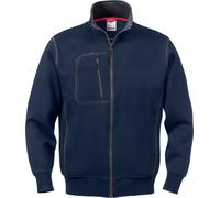Fristads Sweat-shirt zippé Acode Sweatjack 1747 DF bleu nuit S